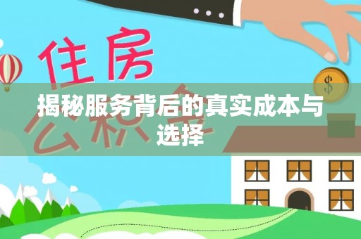 镇赉揭秘服务背后的真实成本与选择