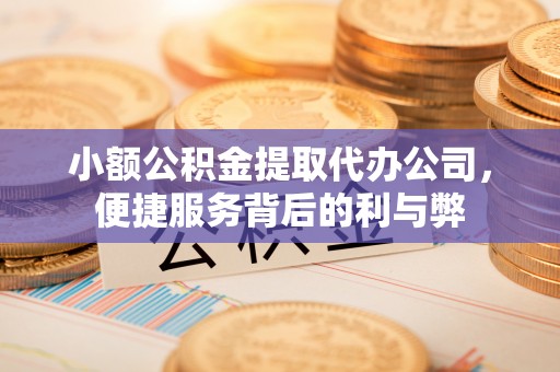 镇赉小额公积金提取代办公司，便捷服务背后的利与弊