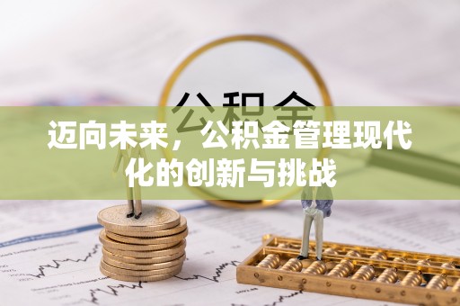 镇赉迈向未来，公积金管理现代化的创新与挑战
