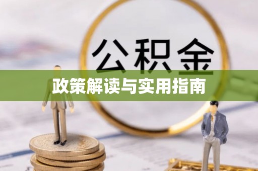 镇赉政策解读与实用指南