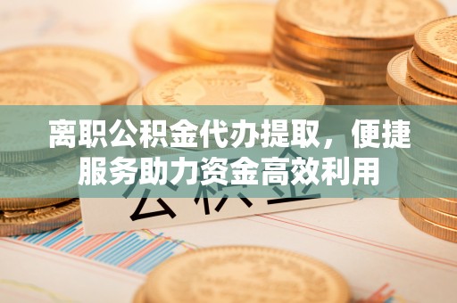 镇赉离职公积金代办提取，便捷服务助力资金高效利用