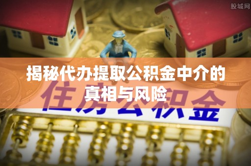 镇赉揭秘代办提取公积金中介的真相与风险