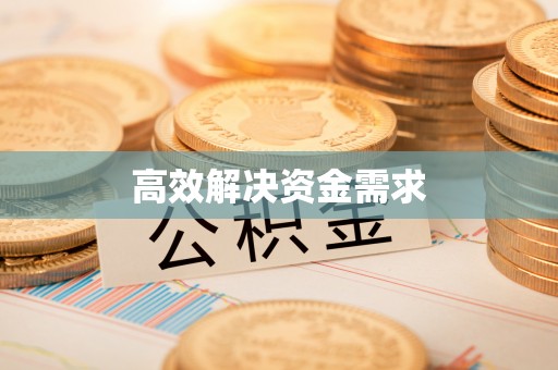 镇赉高效解决资金需求