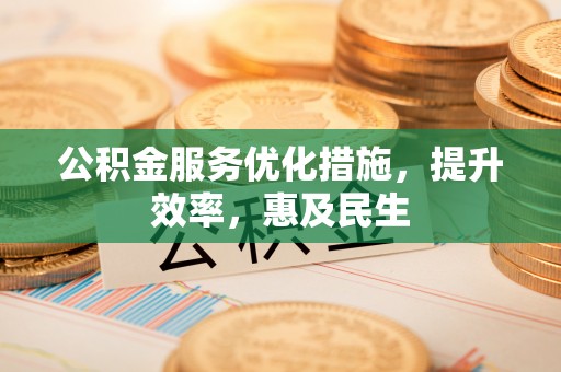 镇赉公积金服务优化措施，提升效率，惠及民生