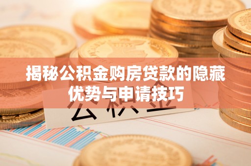 镇赉揭秘公积金购房贷款的隐藏优势与申请技巧