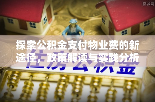 镇赉探索公积金支付物业费的新途径，政策解读与实践分析