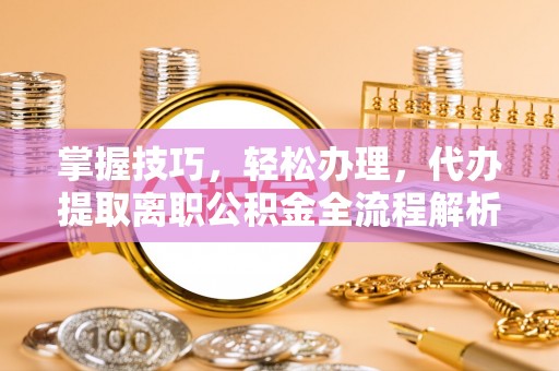 镇赉掌握技巧，轻松办理，代办提取离职公积金全流程解析