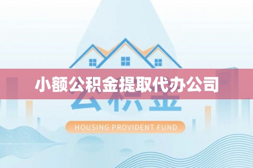 镇赉小额公积金提取代办公司
