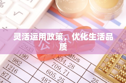 镇赉灵活运用政策，优化生活品质