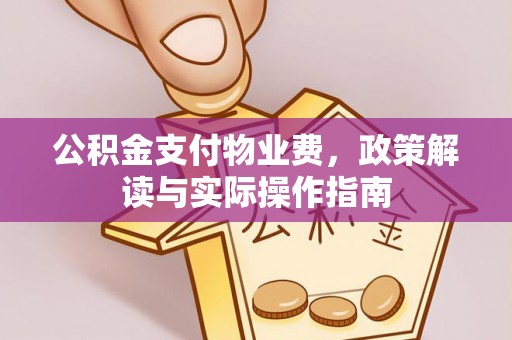 镇赉公积金支付物业费，政策解读与实际操作指南