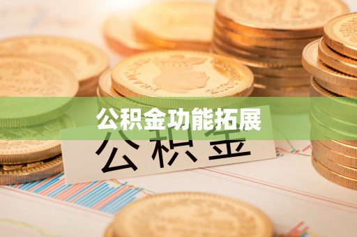 镇赉公积金功能拓展