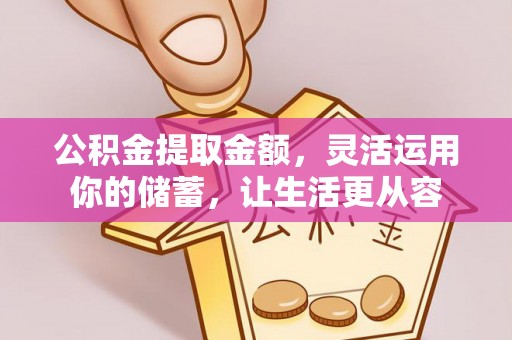 镇赉公积金提取金额，灵活运用你的储蓄，让生活更从容