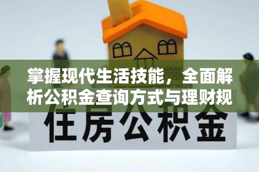 镇赉掌握现代生活技能，全面解析公积金查询方式与理财规划