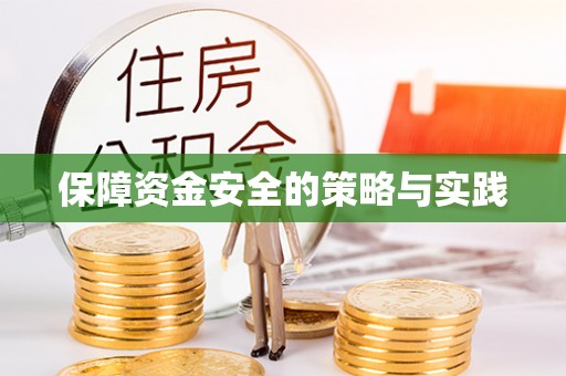 镇赉保障资金安全的策略与实践
