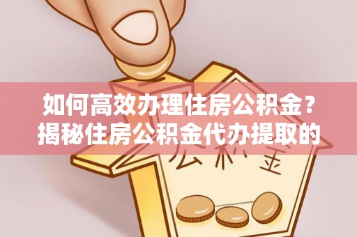 镇赉如何高效办理住房公积金？揭秘住房公积金代办提取的全流程与优势